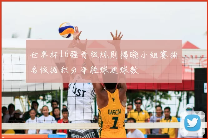 世界杯16强晋级规则揭晓小组赛排名依据积分净胜球进球数